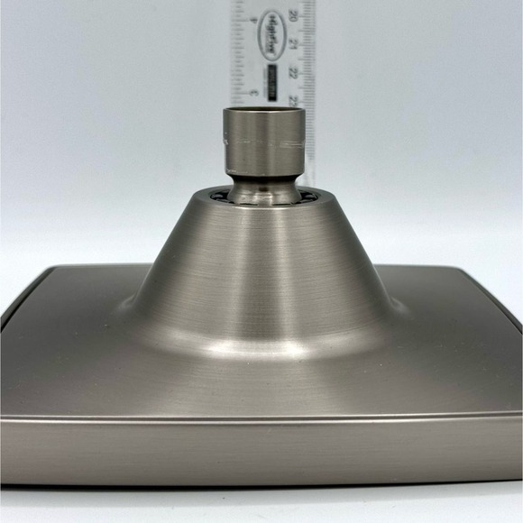 Pfister Vaneri Spot Defense Brushed Nickel Square Showehead - Picture 9 of 10